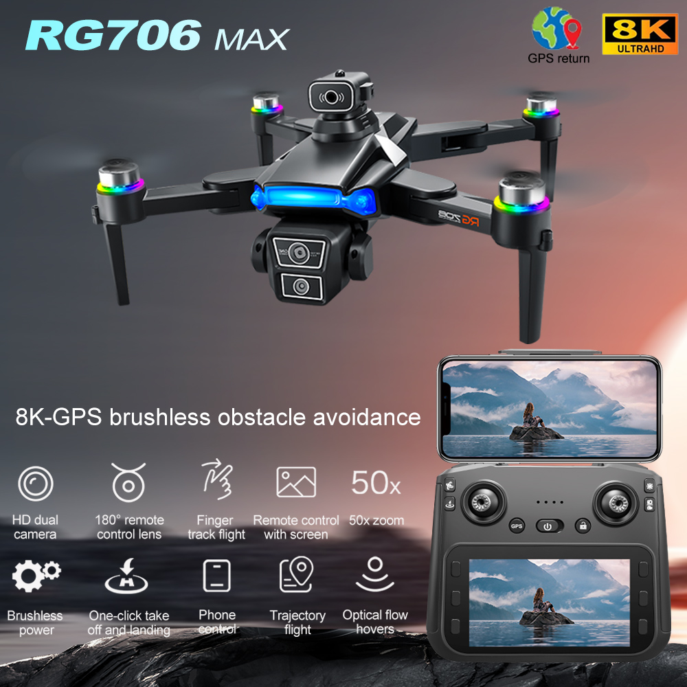 Drone Aircraft Jjrc - JJRC RG706 Max GPS-Drohne mit 8K