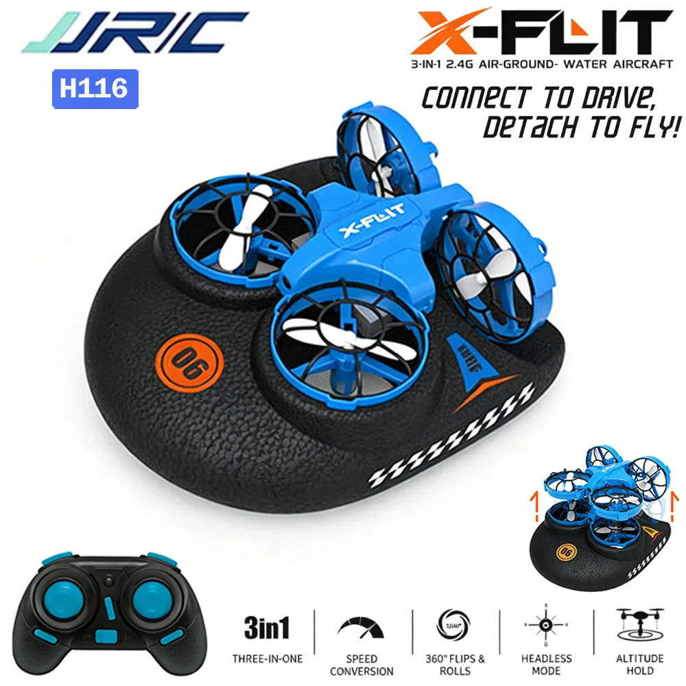Drone Aircraft Jjrc - 3-in-1 Mini-Drohne H101 H116 für See,