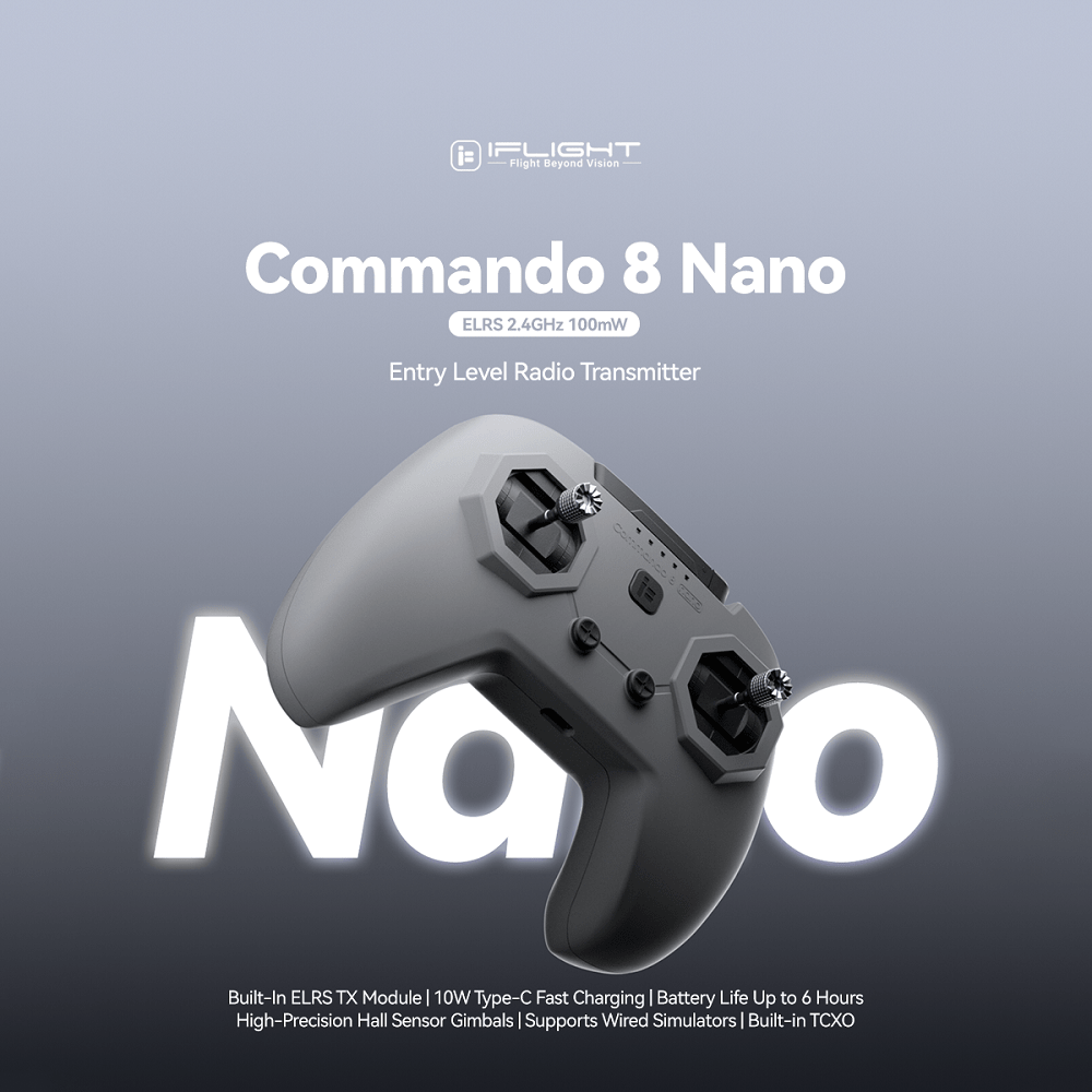 Drone Rc Simulator - iFlight Commando 8 Nano-Funksender ELRS 2,4