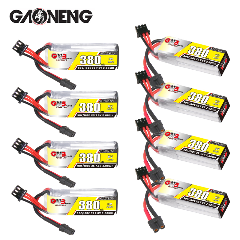 Drone Carrera Rc - GNB 2S 7,6V 380mAh 90C/180C Lipo-Akku