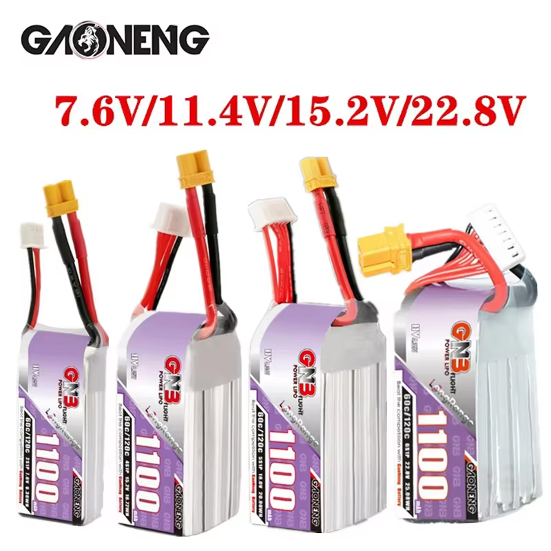 Drone Carrera Rc - GNB 1100 mAh 2S 3S 4S