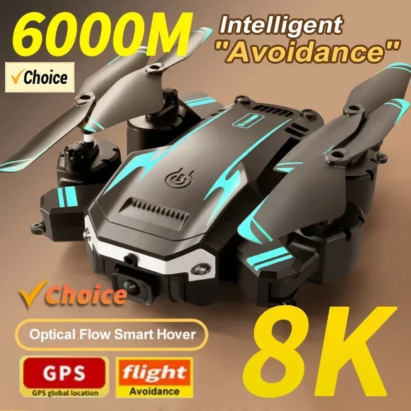 Drone Rc Gps - G6 Pro Drohne mit 8K Dual-Kamera,