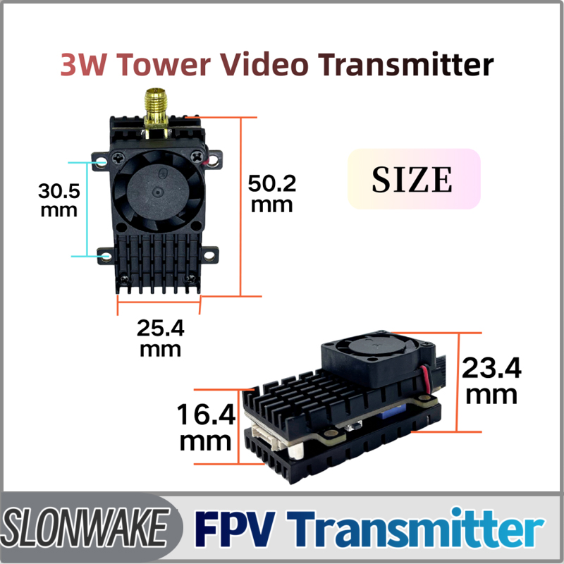 Drone Rc Simulator - SLONWAKE 5,8G 3000mW Simulation VTX FPV