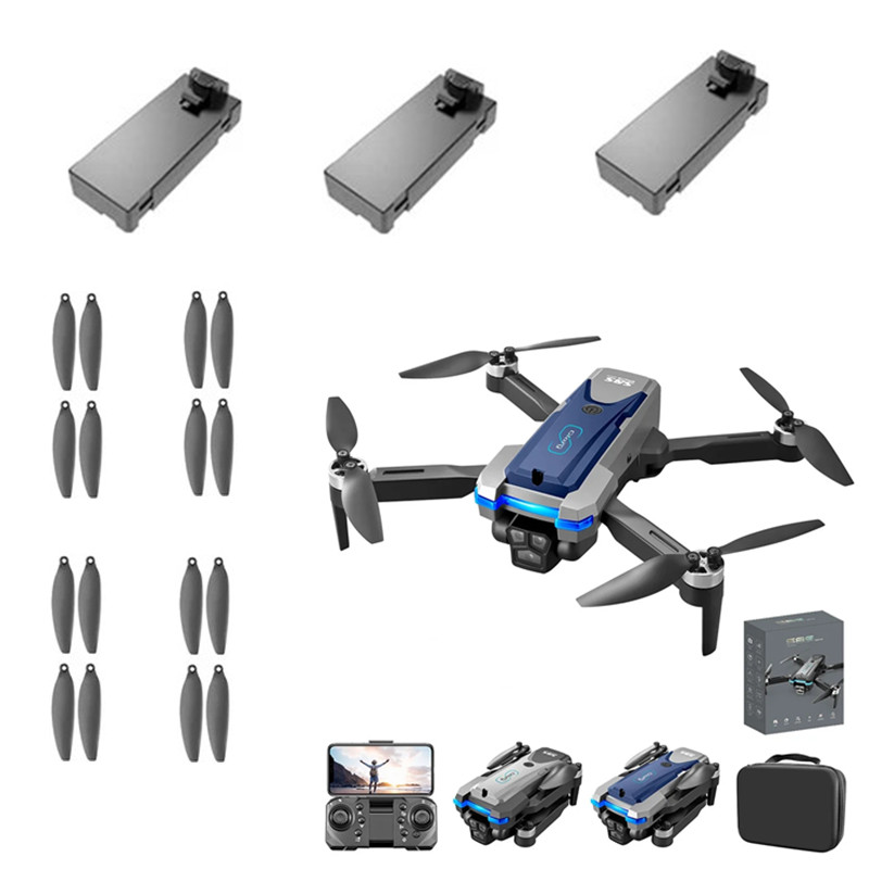 Drone Ls Rc - LSRC S8S RC-Drohnen-Akku 3,7V 1800mAh Akku/Propeller