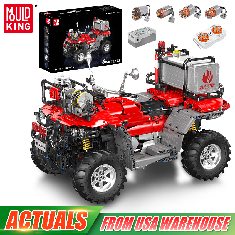 Drone Carrera Rc - Mould King 23003 Technisches Auto-Spielzeug: RC
