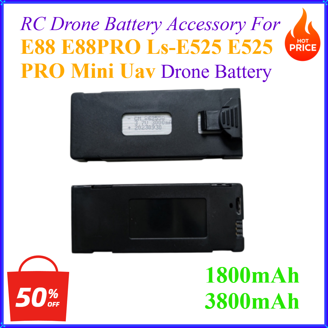 3,7V 1800mAh 3800mAh RC-Drohne – Drone Ls Rc Bewertung und Preis