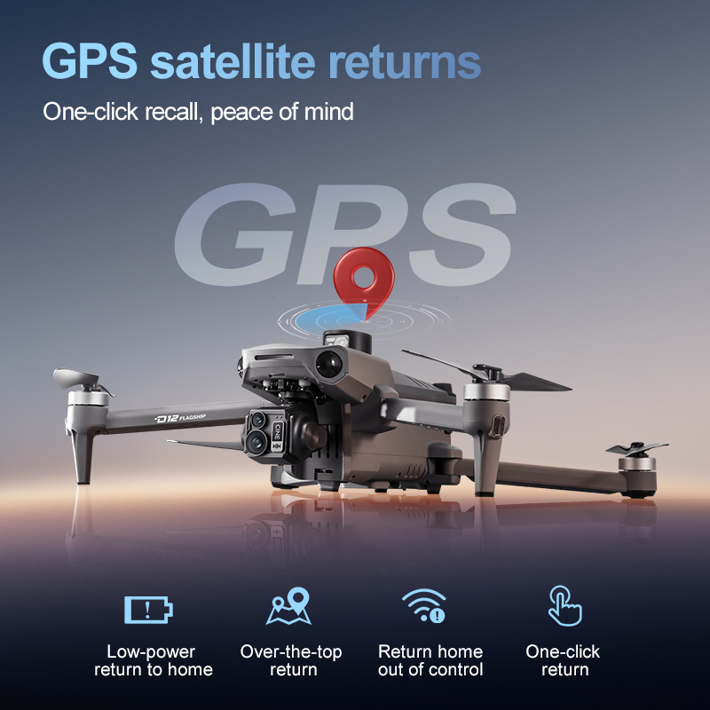 D12 Professionelle GPS-Drohnen – Drone Aircraft Jjrc Bewertung und Preis