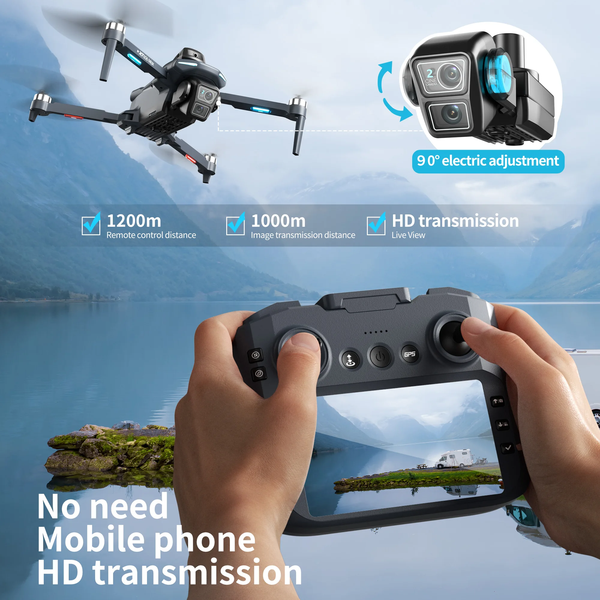 Original XT606 Drohne Professi – Drone Ls Rc Bewertung und Preis