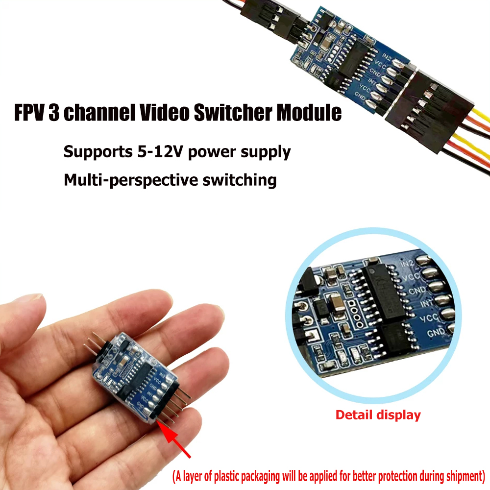 5,8G 3-Kanal-Video-Switcher-Mo – Drone Rc Battery Bewertung und Preis