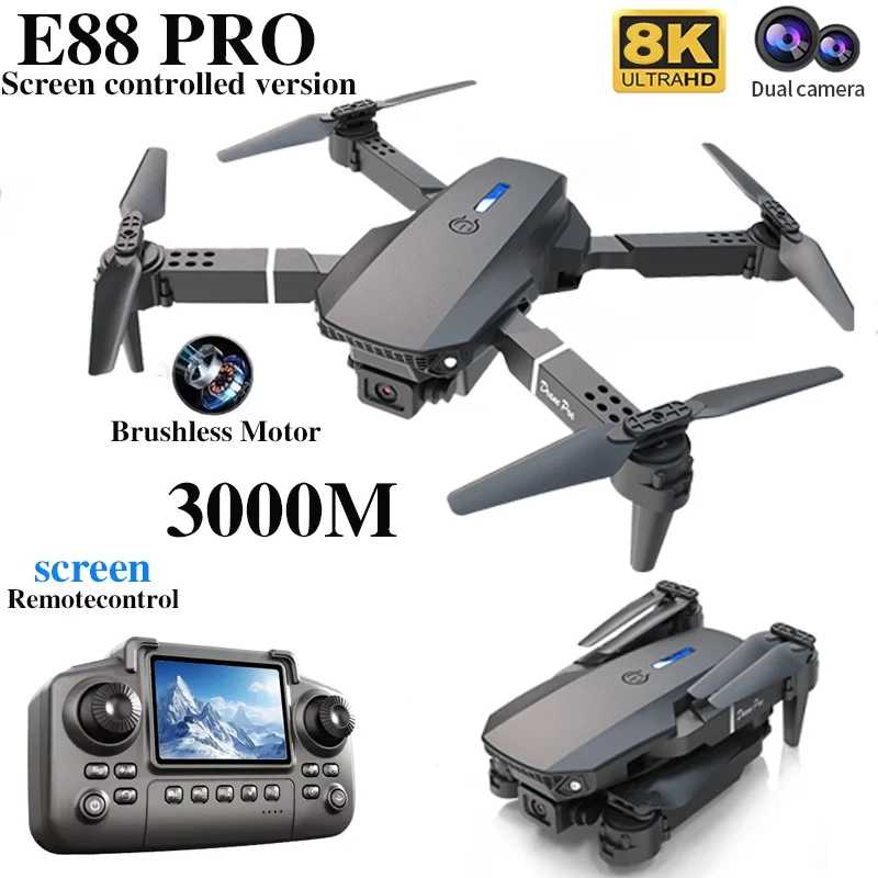 Professionelle E88 PRO Drohne  – Rc Drone Uav Bewertung und Preis