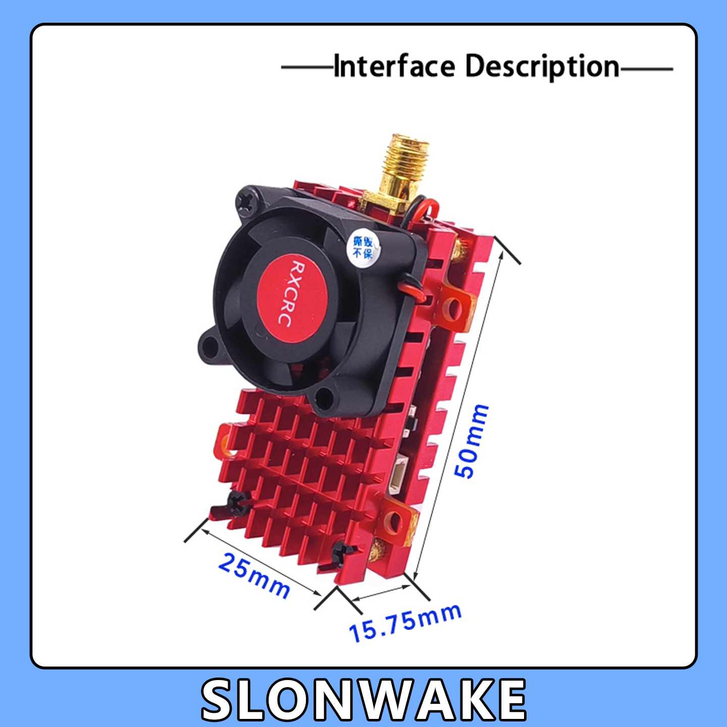SLONWAKE 5,8G 2W VTX FPV 1800T – Telemetry Module Rc Bewertung und Preis