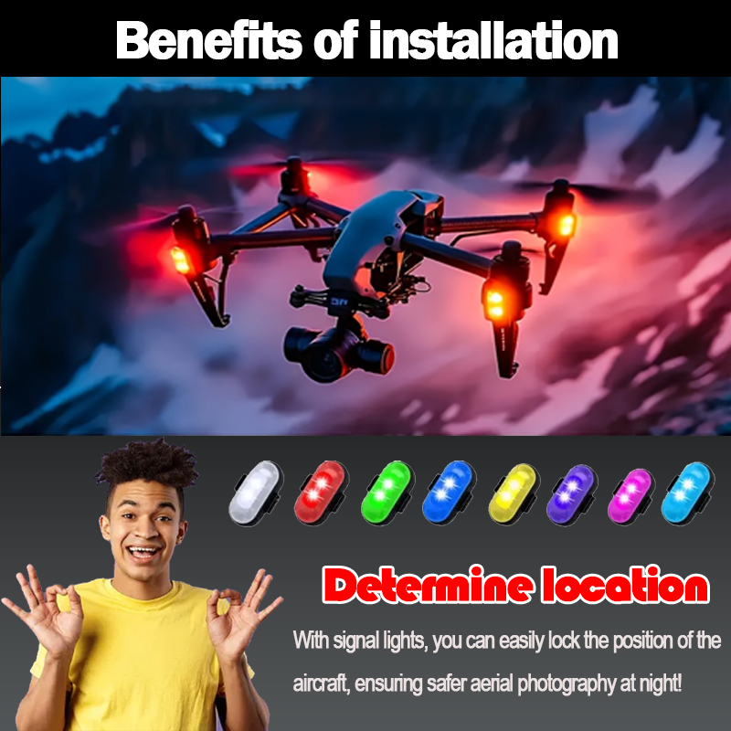 1-10PCS Motorrad LED Flugzeug  – Drone Aircraft Jjrc Bewertung und Preis