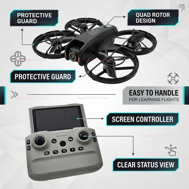 2026 Neue M5 Mini-Drohne mit 8 – Drone Rc Gps Bewertung und Preis