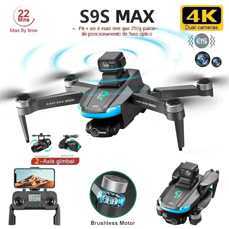 NEUE S9S MAX MINI Drone 4K 2-A – Rc Drone Uav Bewertung und Preis