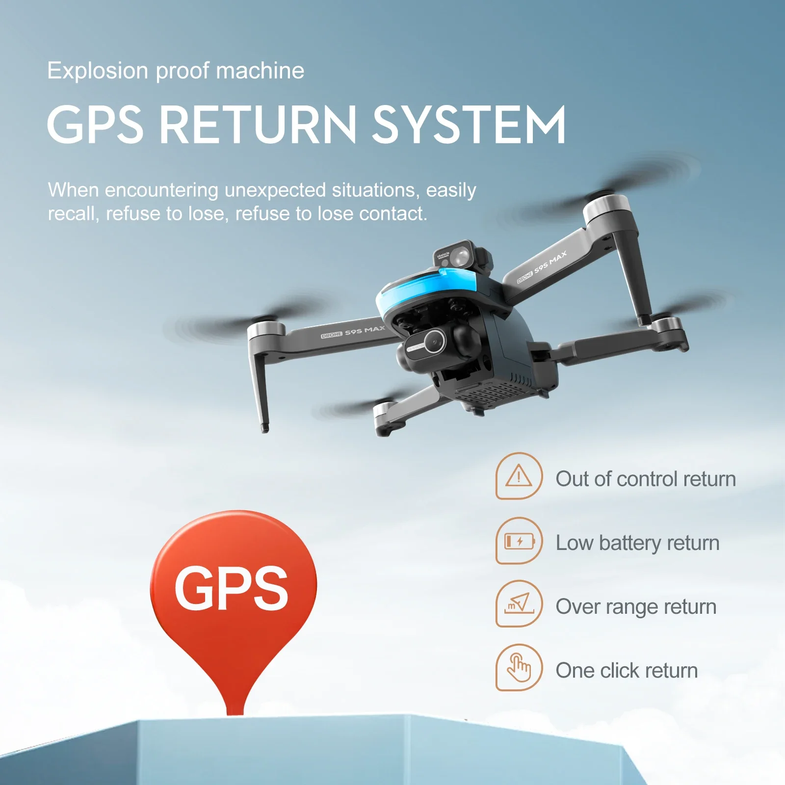 NEUE S9S MAX MINI Drone 4K 2-A – Rc Drone Uav Bewertung und Preis