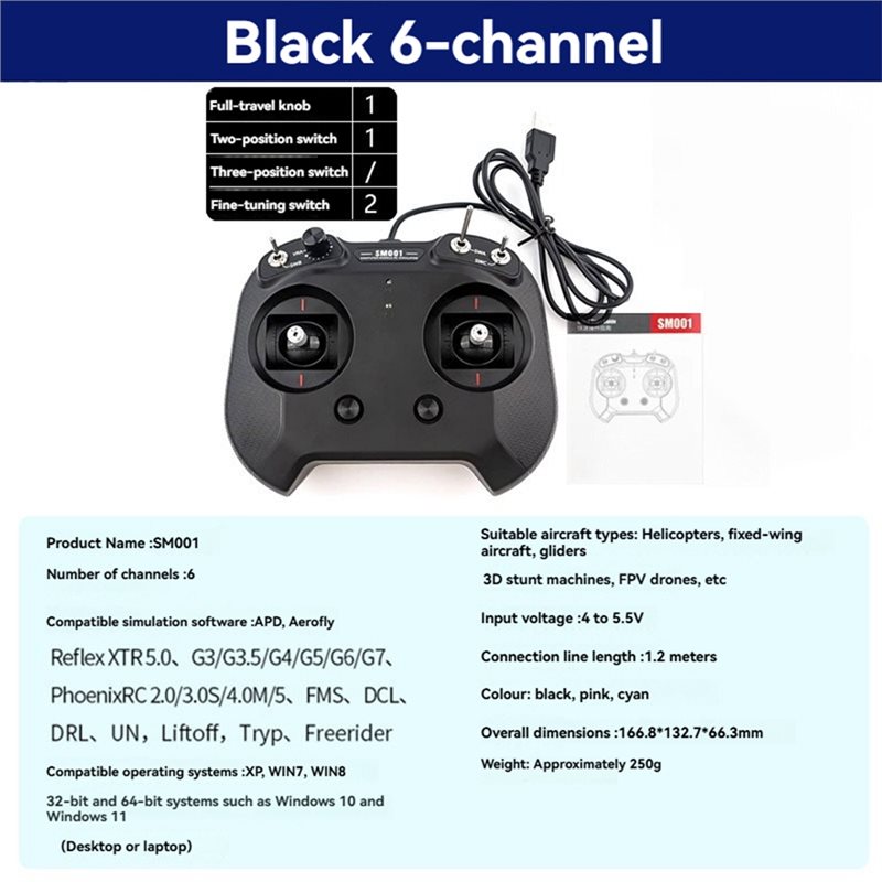 SQPP-FS-SM001 6CH für RC FPV D – Drone Rc Simulator Bewertung und Preis