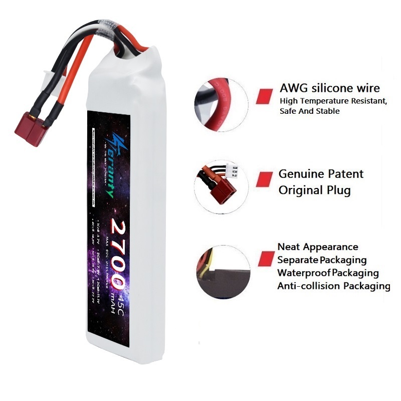 1/3PCS 2S 7,4 V Lipo Batterie  – Drone Carrera Rc Bewertung und Preis
