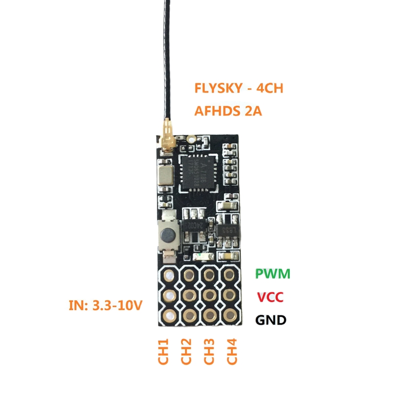 Flysky FS2A Mini-Empfänger 4CH – Drone Rc Battery Bewertung und Preis