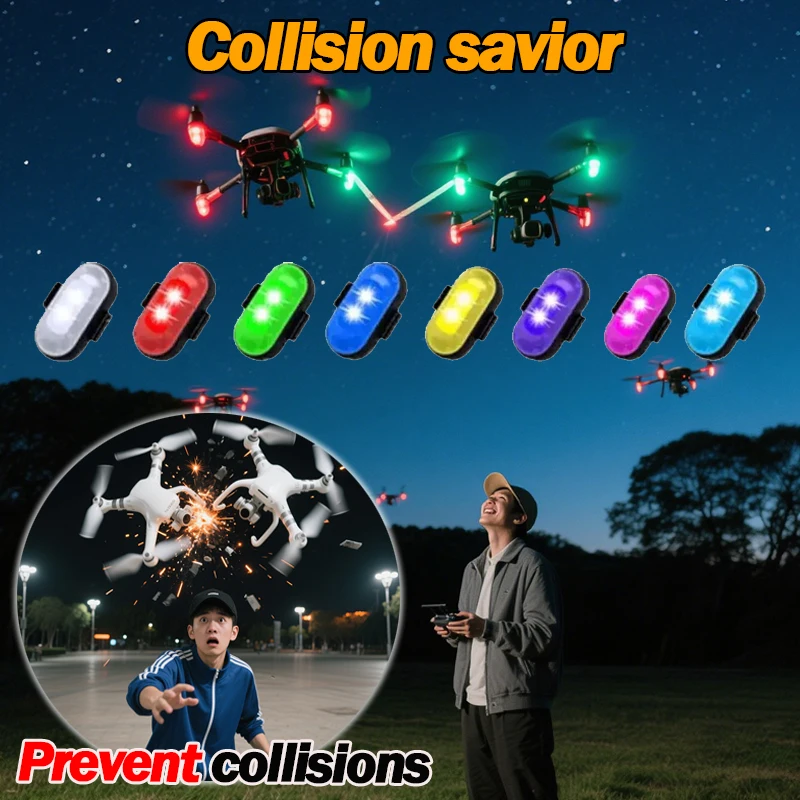 LED Flugzeug Strobe Lichter 1- – Drone Aircraft Jjrc Bewertung und Preis