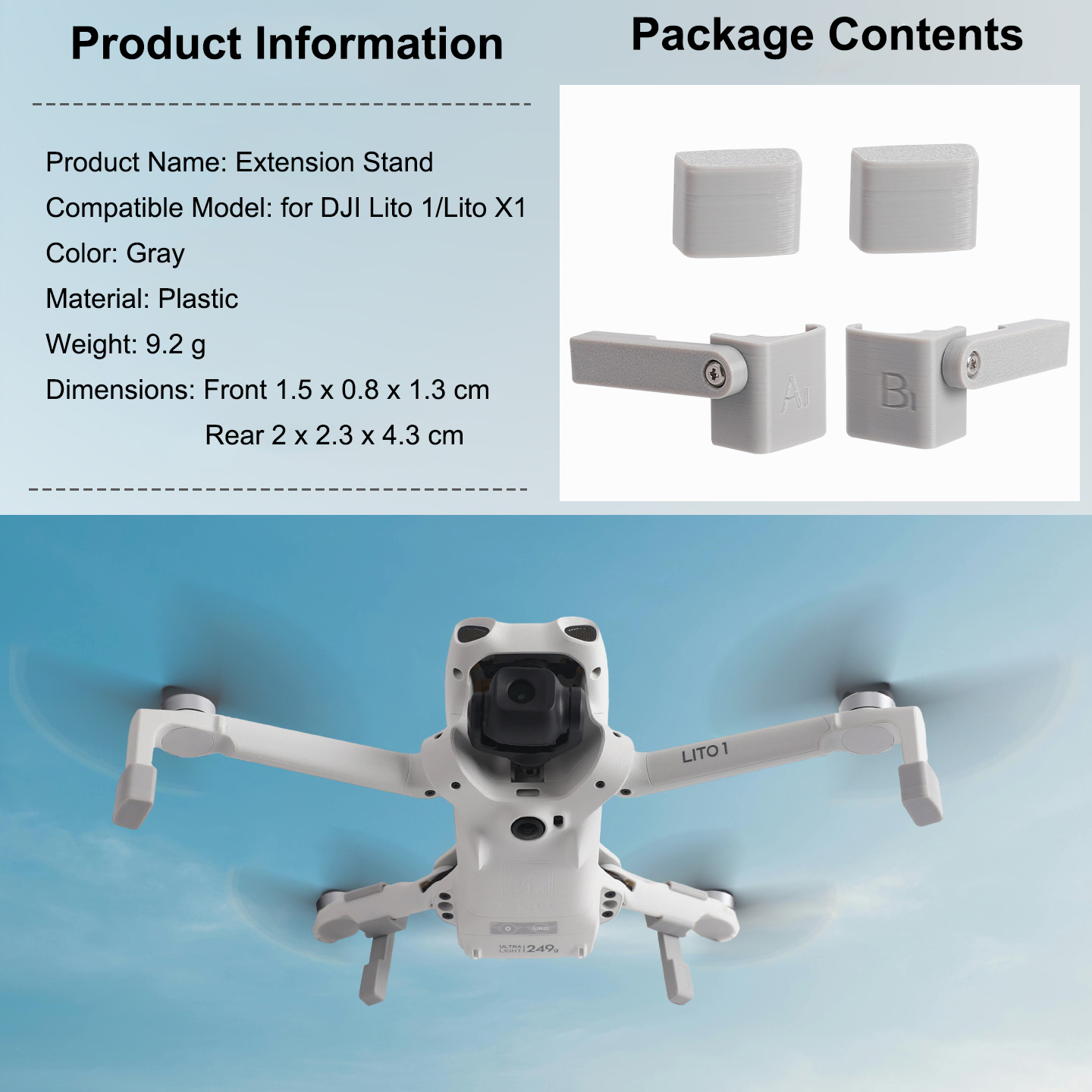 Landegestell-Verlängerung für  – Drone Dji Rc N1 Bewertung und Preis