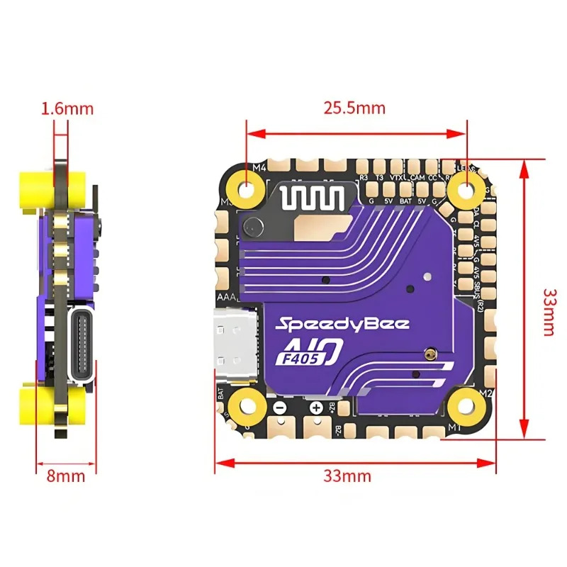 SpeedyBee F405 AIO Flugcontrol – Drone Rc Quadcopter Bewertung und Preis