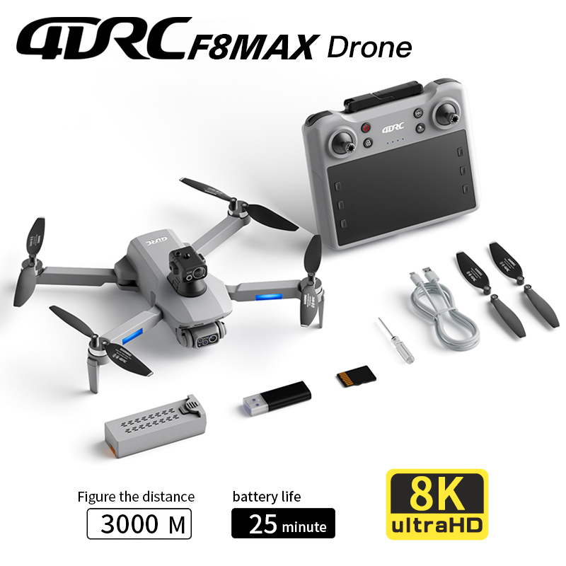 F8 MAX GPS-Drohne, professione – Drone Rc Gps Bewertung und Preis