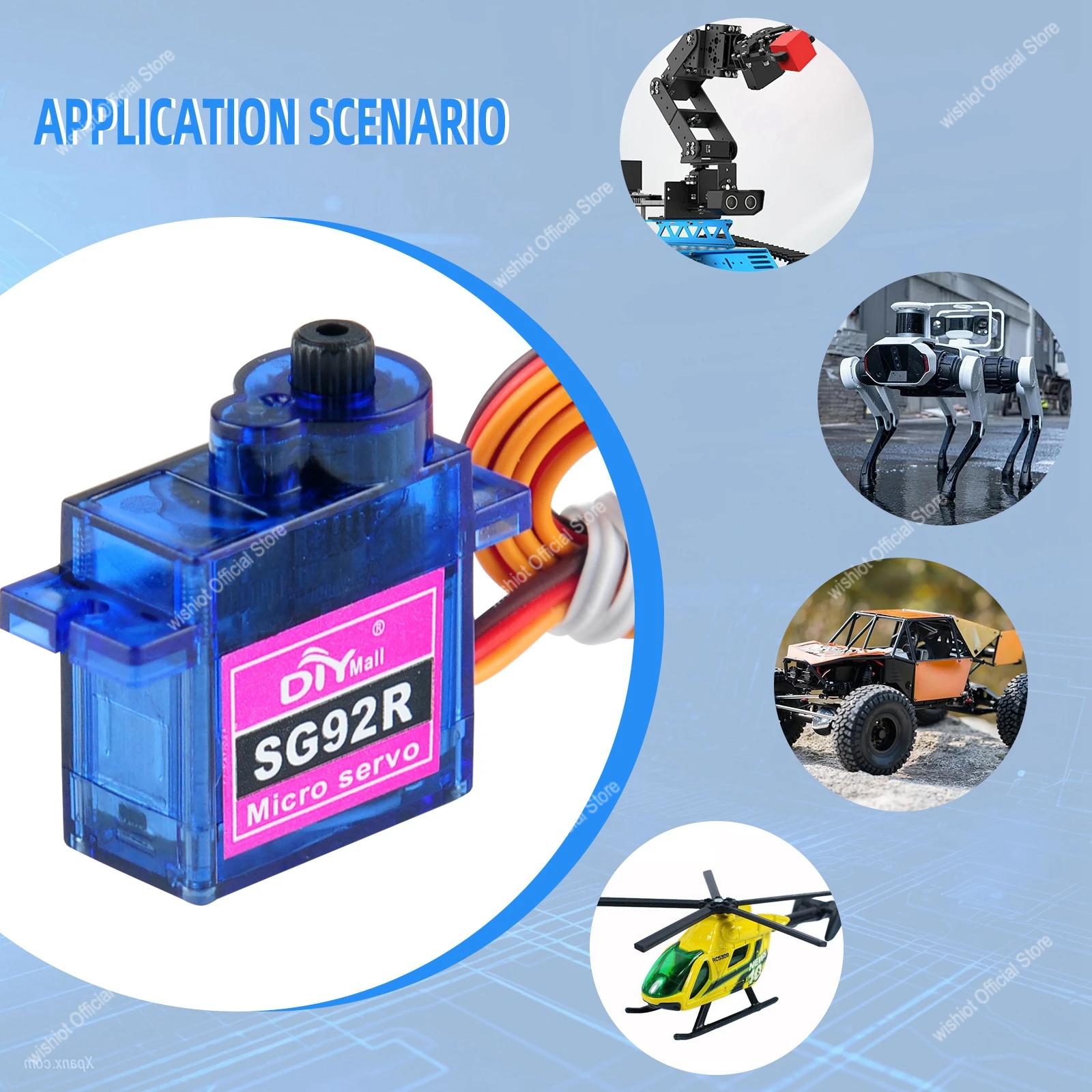 SG92R Micro-Servomotor, 4,8–6  – Drone Tech Rc Bewertung und Preis