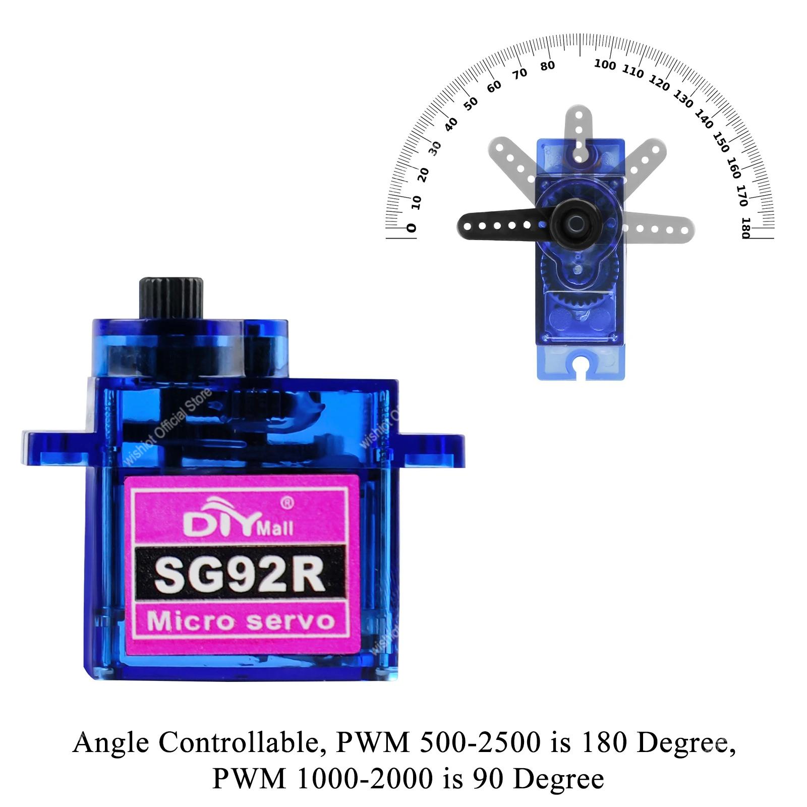 SG92R Micro-Servomotor, 4,8–6  – Drone Tech Rc Bewertung und Preis